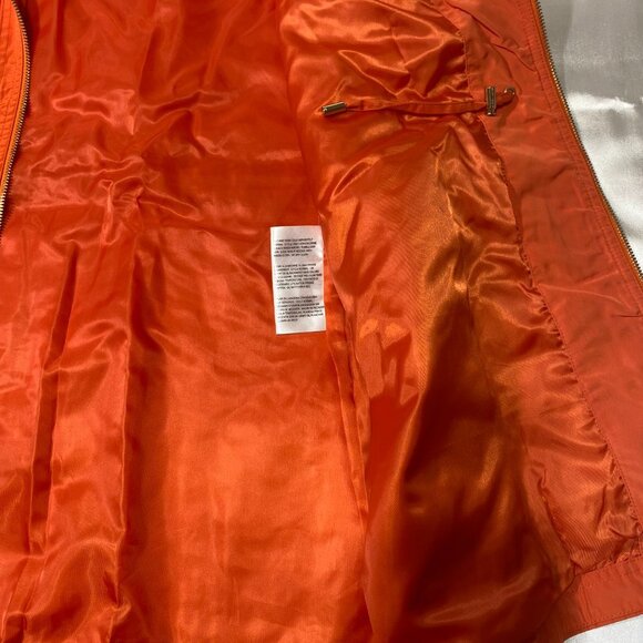 Michael Kors Hooded Anorak Jacket Waist Zip Front Pockets Lined Coat,Size XL,NEW - Picture 12 of 16